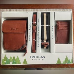 Small Leather Cross-body Purse